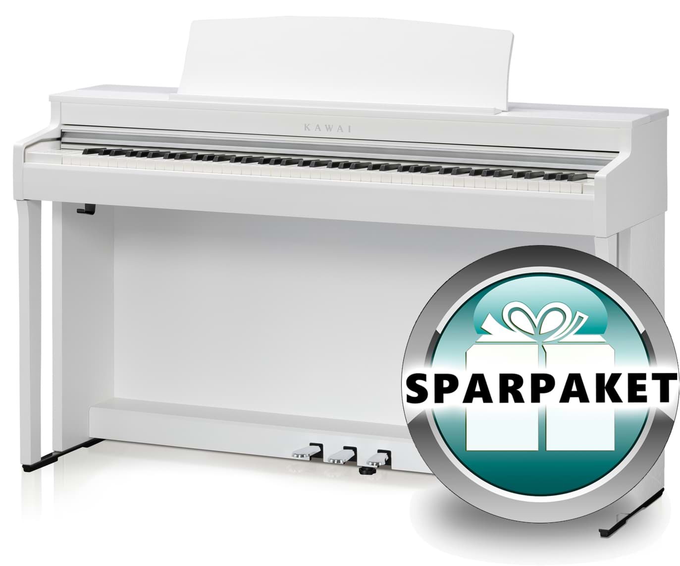 Kawai CN-301 W Digitalpiano Weiß - Sparpaket